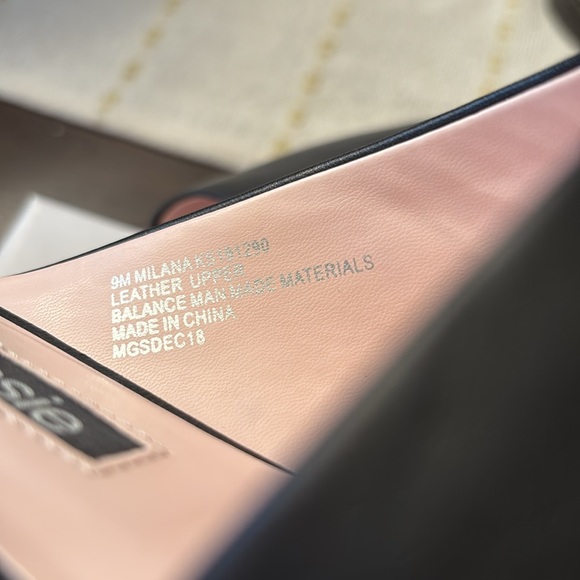 Kensie Black Mules Sleek Minimalist Design NWT - Picture 4 of 9